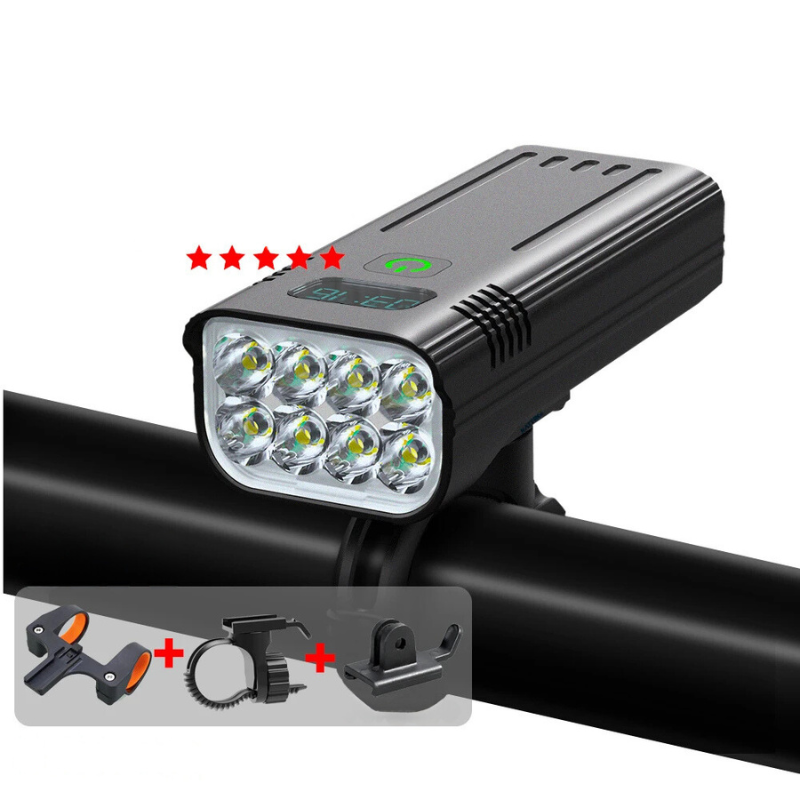 BowLift | 5000 Lumen USB Rechargeable Bike Light with Mounts