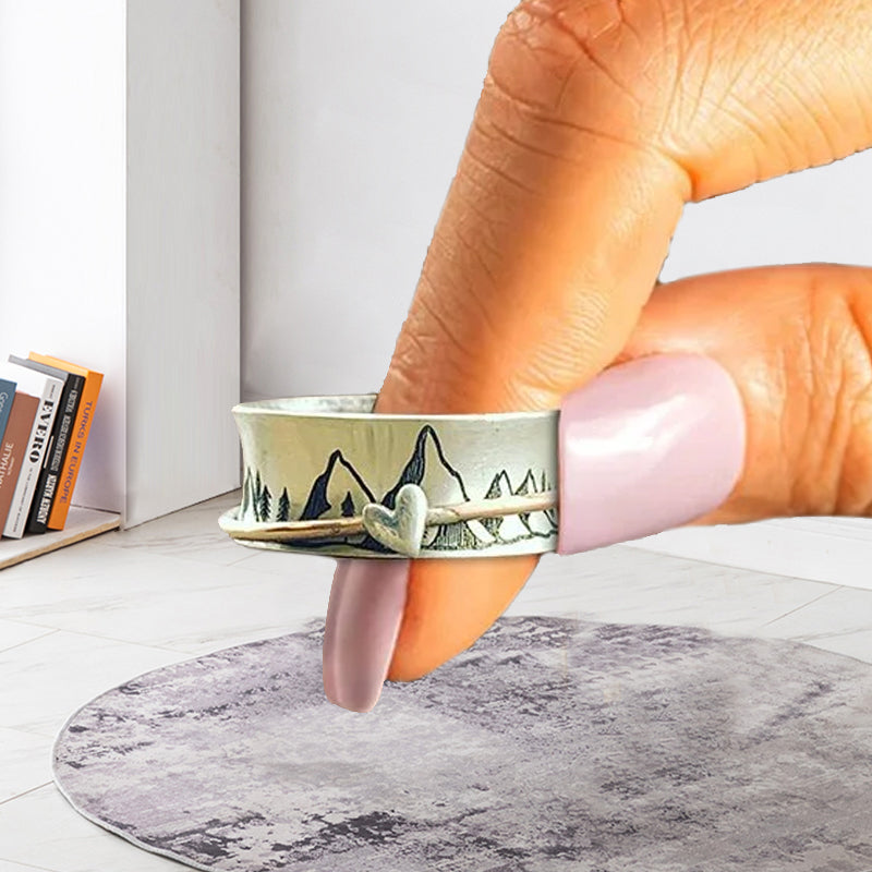 BowLift | Climbing Further Silver Ring