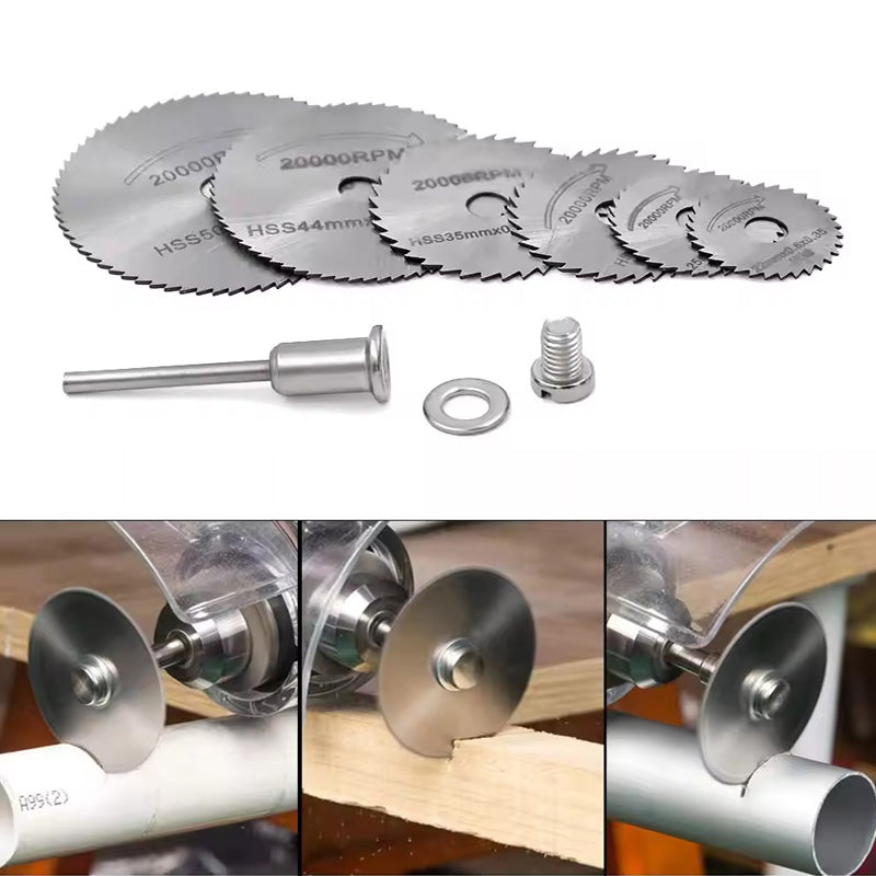 BowLift | Set of 6 PCS Metal HSS Circular Saw Blade