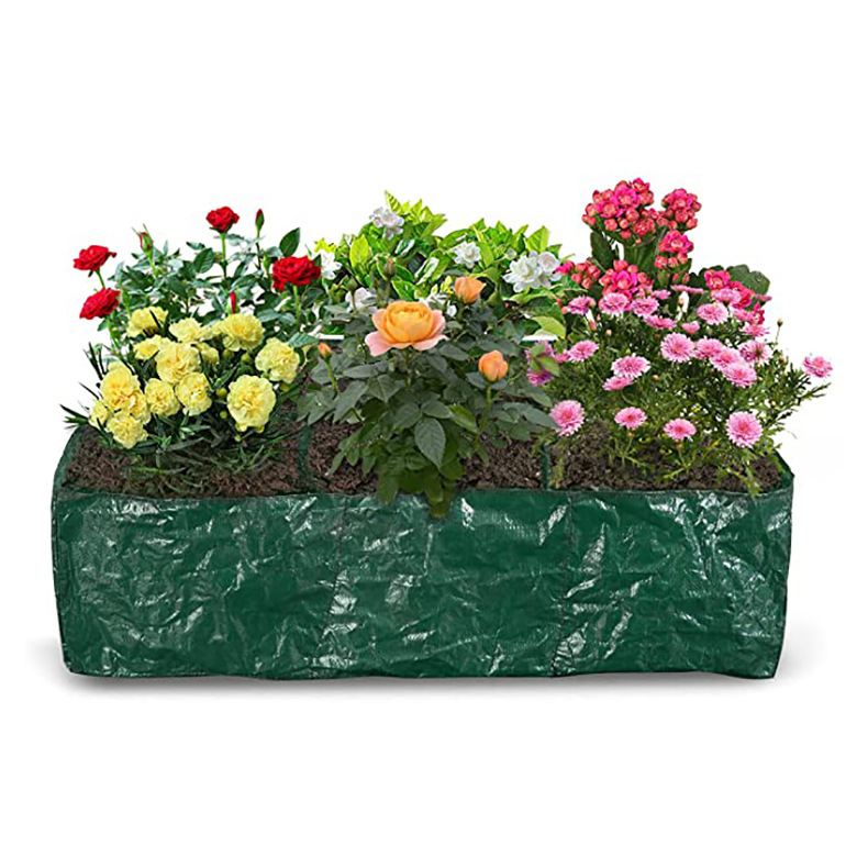 BowLift | Planting bag with multiple compartments – Robust garden storage for plants and herbs