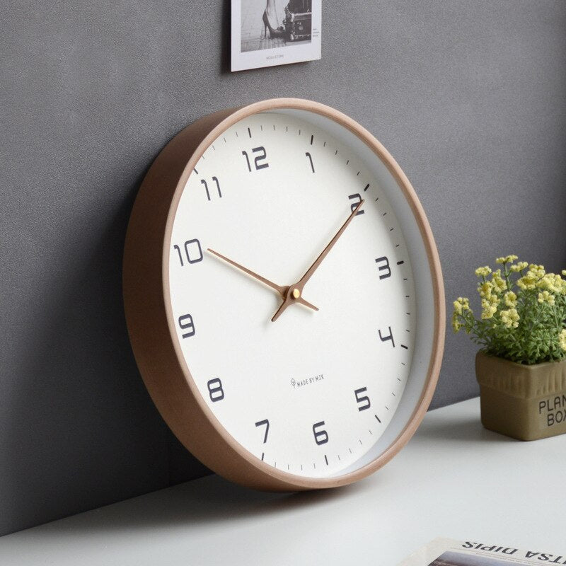 BowLift | Wall clock - Luxora - Nordic design - Solid wood