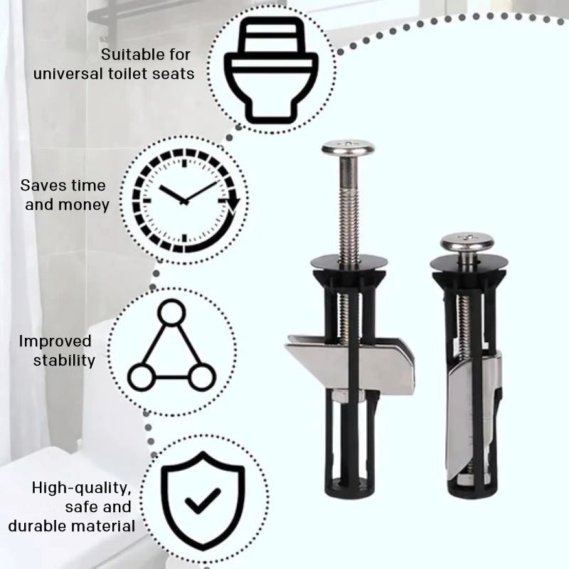 BowLift | Heavy Duty Toilet Seat Fastener Bolt kit