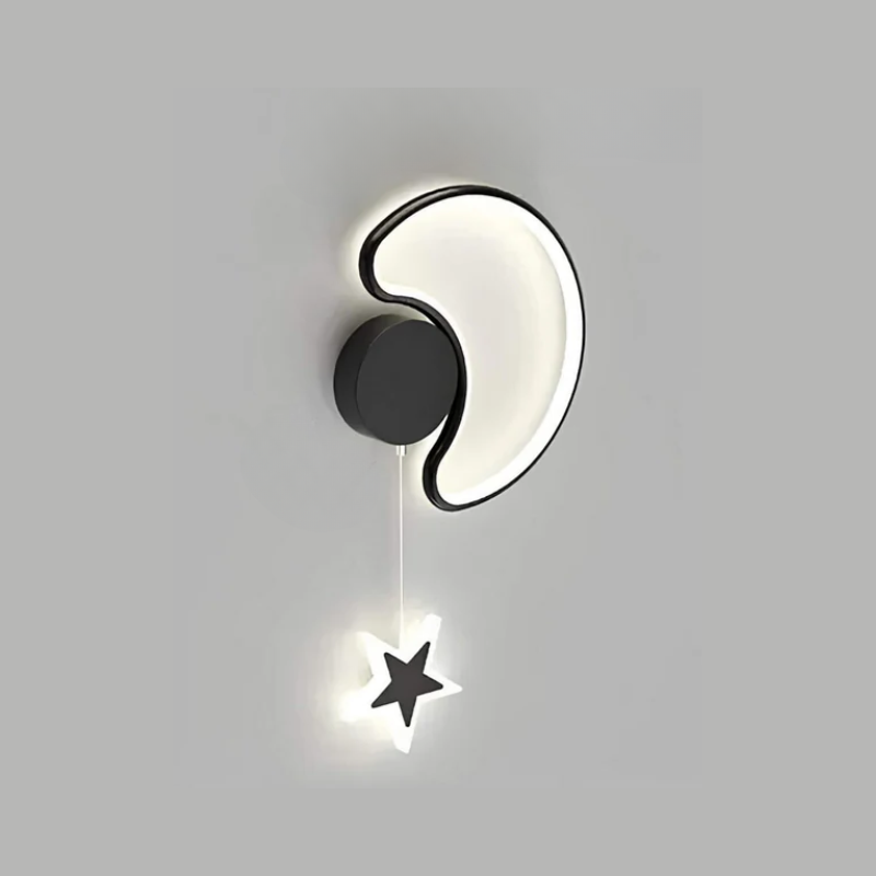 BowLift | DreamLight | Magical Wall Lamp with Clouds, Stars and Moon