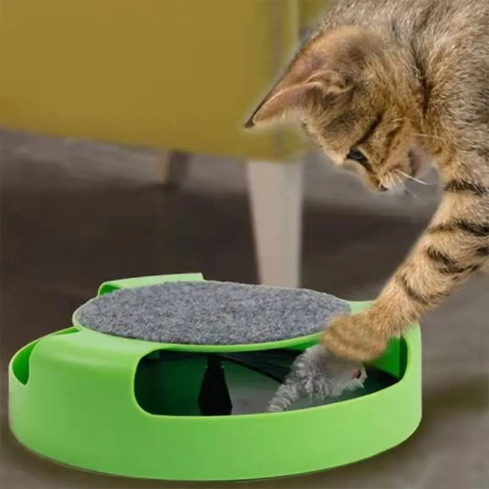 BowLift | Interactive Cat Toy with Rotating Toy Mice for Cats