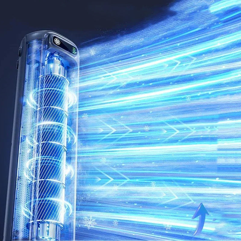 BowLift | AirWave – Portable Rechargeable Air Conditioner with 12-Hour Battery Life