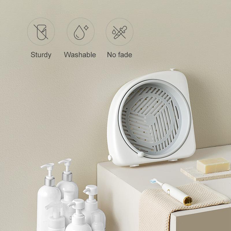 BowLift | Bathroom Corner Rotating Shelf