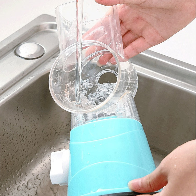 BowLift | 3 in 1 Rotary Cheese Grater Vegetable Slicer