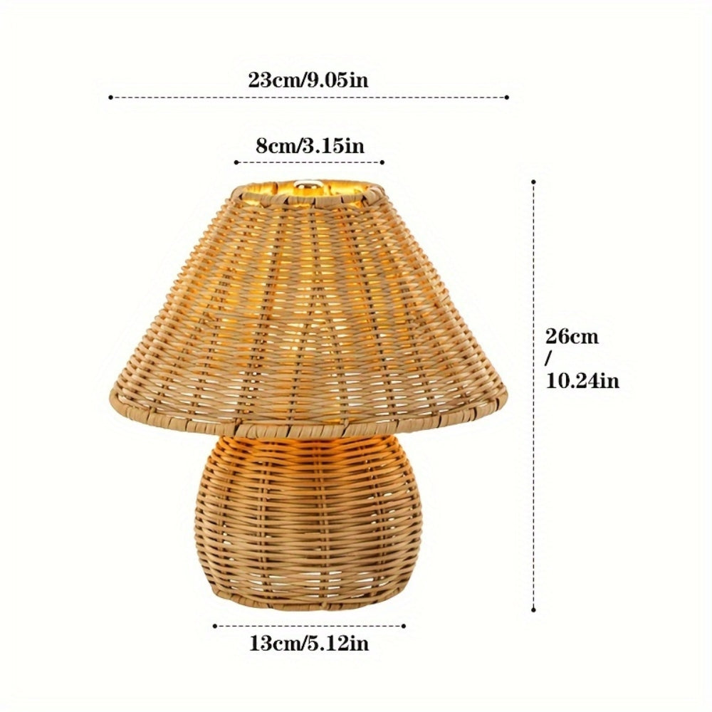 BowLift | Noya Rattan Table Lamp Home Decor