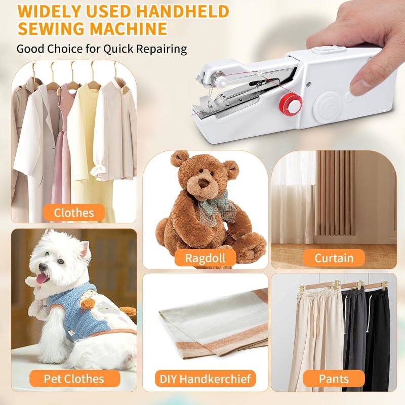 BowLift | Handheld Mini Electric Sewing Machine