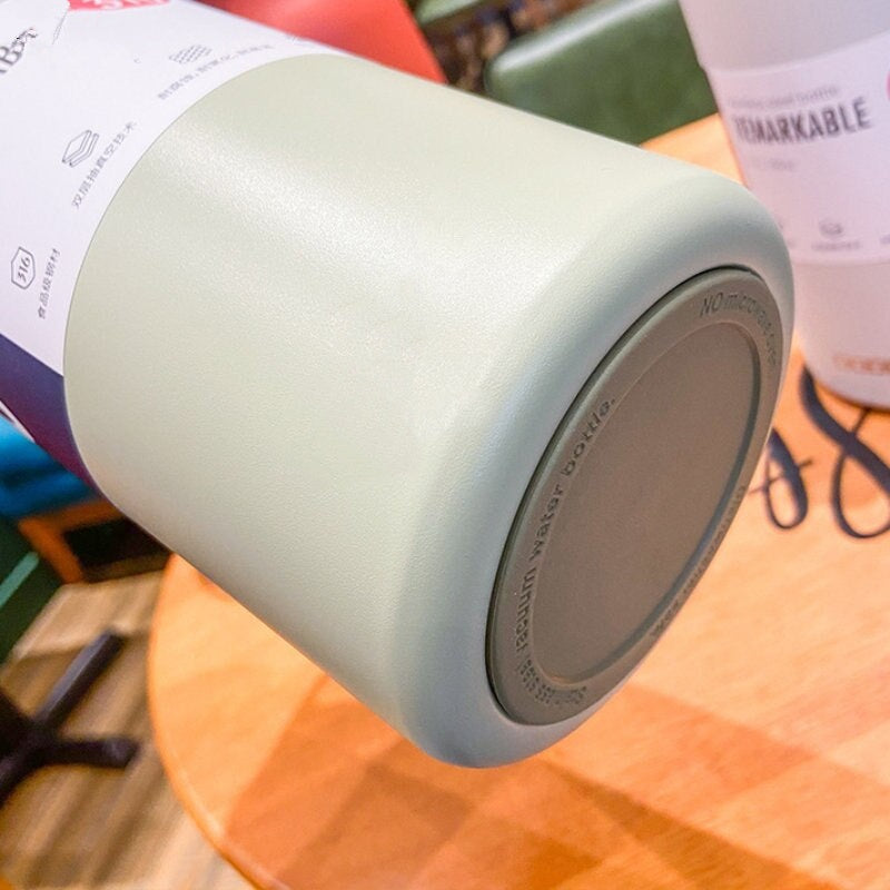 BowLift | Stainless Steel Built-in Straw Camping Thermos