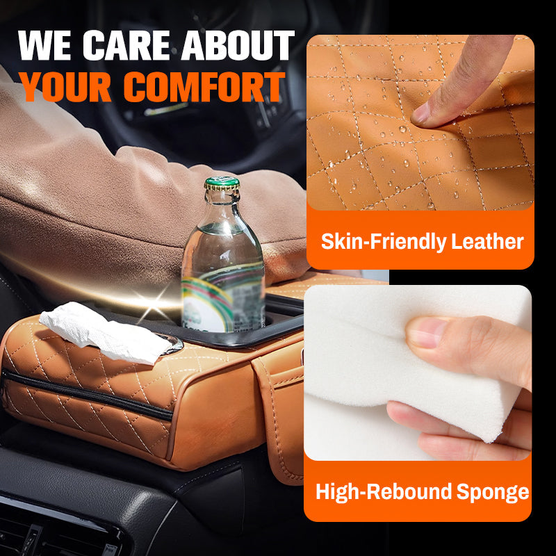 BowLift | Integrated multifunctional riser cushion for car armrests under pressure