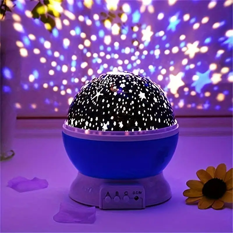 BowLift | Starry Sky Night Light for Kids – Magical LED Projector with Color Change