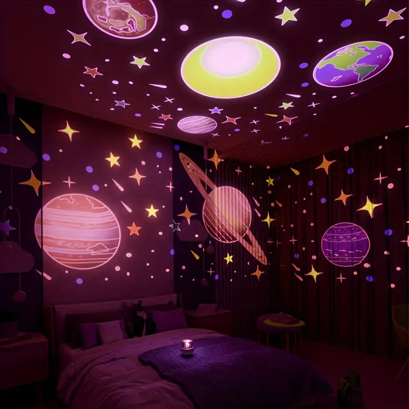 BowLift | Magical Children's Room Lamp with Star Effect
