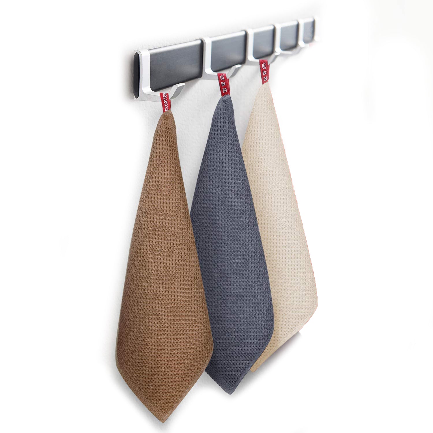 BowLift | 6-Pack: Cotton Waffle Woven Kitchen Towel