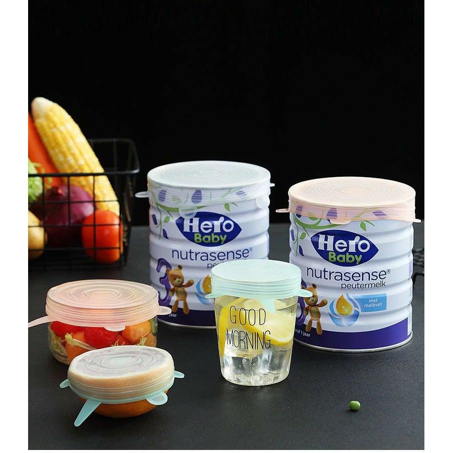 BowLift | 6 Pieces/Set Food Silicone Cover