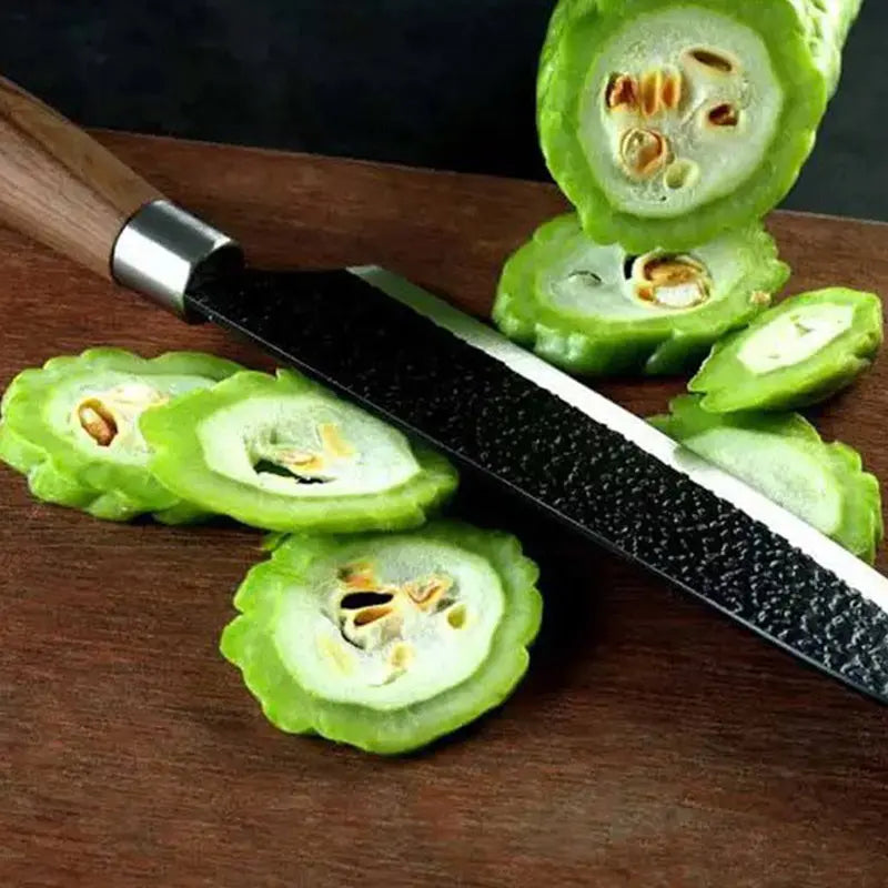 BowLift | 6-piece kitchen knife set with ergonomic wooden handles