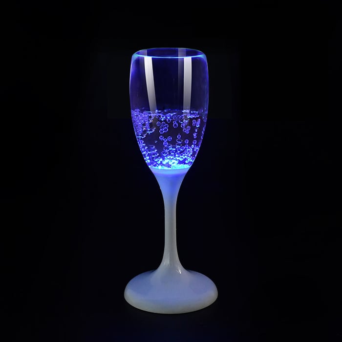 BowLift | Bright Champagne Glass