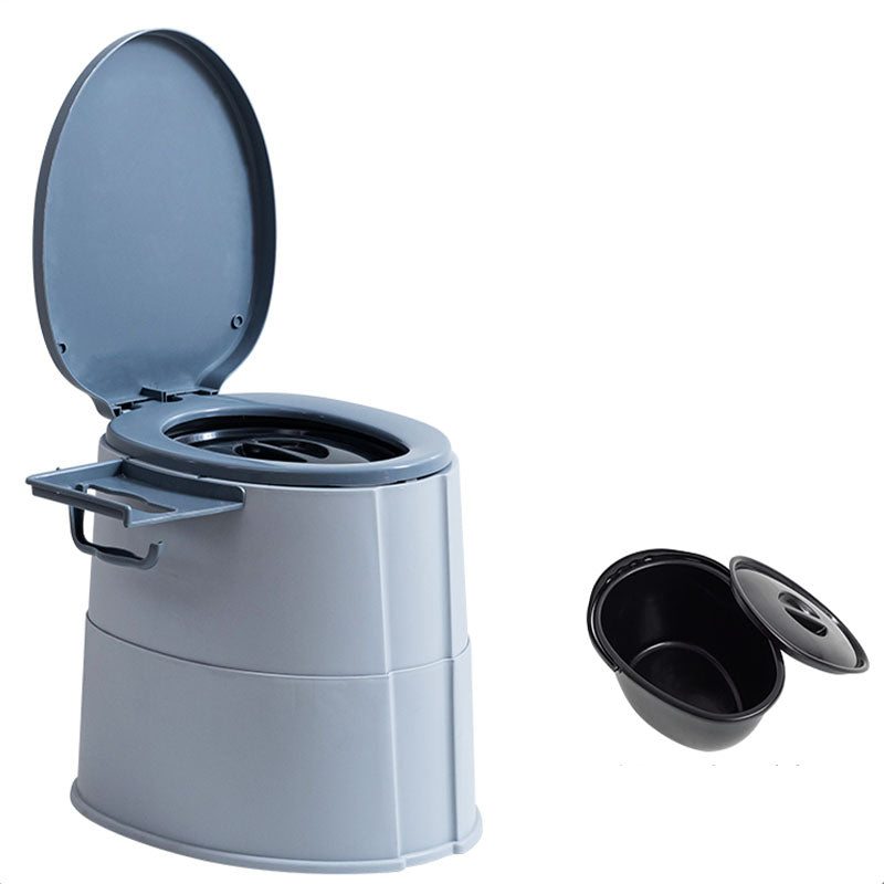 BowLift | Contemporary plastic floor-mounted toilet bowl with toilet seat for the bathroom
