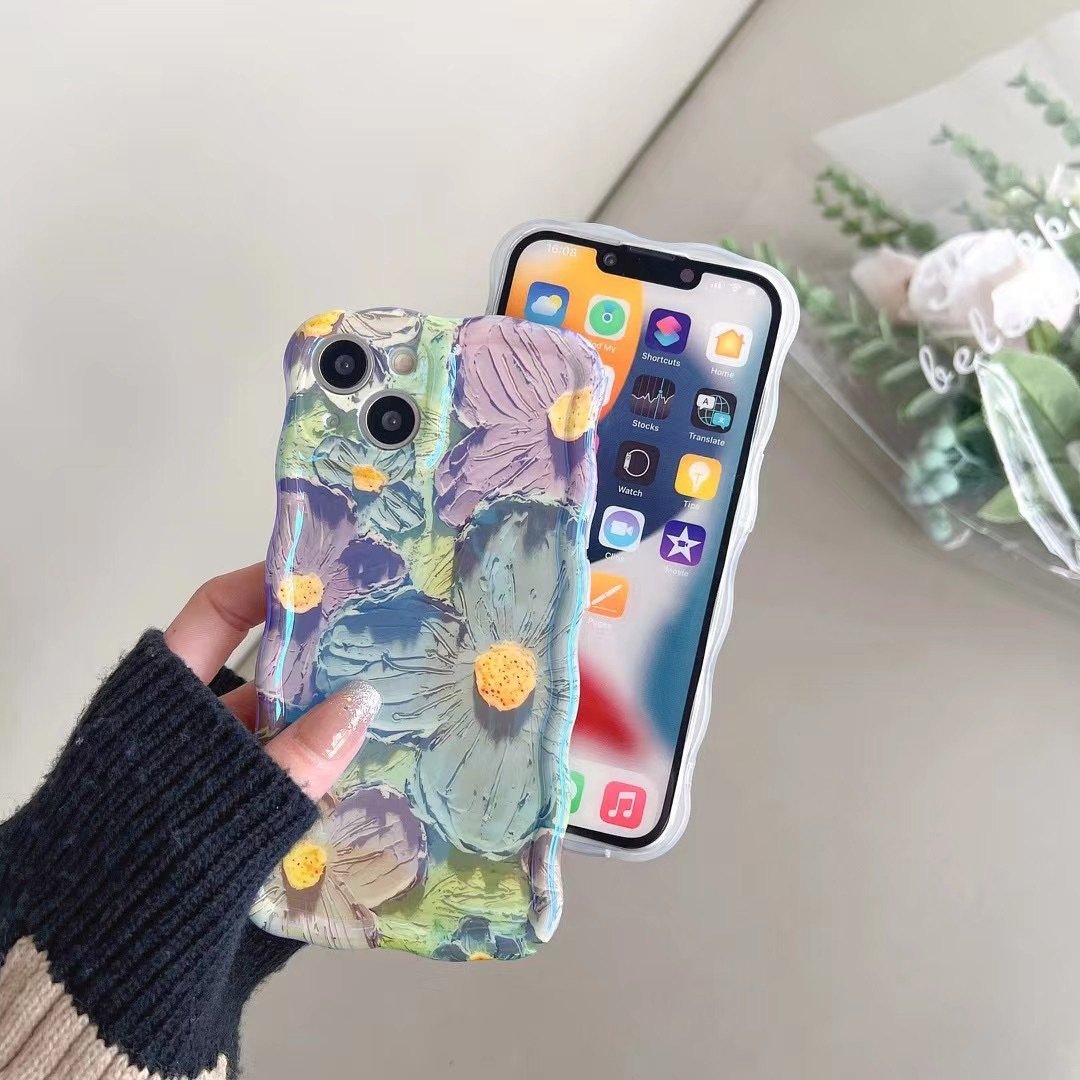 BowLift | iPhone Colorful Oil Painting Exquisite Phone Case