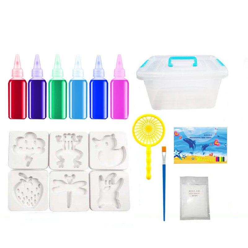 BowLift | Magic Water ELF, Children Handmade Aqua Gel Sensory Toy Set