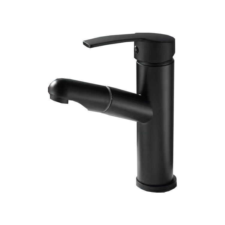 BowLift | Pull-out simple bathroom sink tap 1 hole single lever faucet