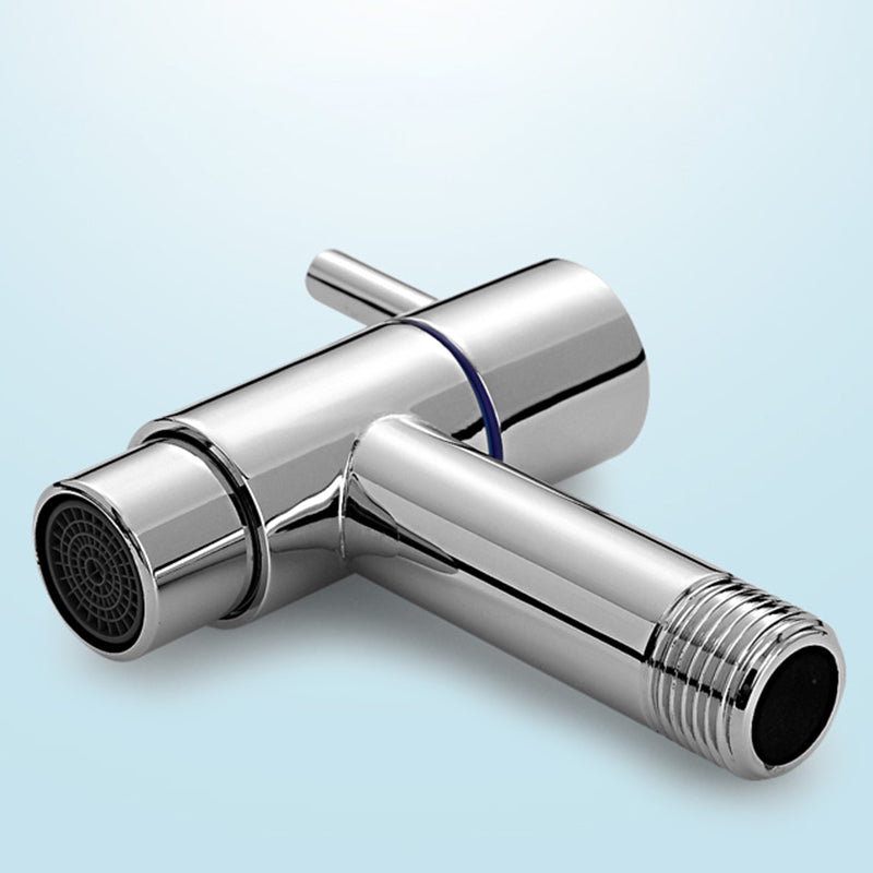 BowLift | Contemporary Wall-Mounted Bathroom Faucet Single Hole Low Arc Solid Brass Circular Faucet