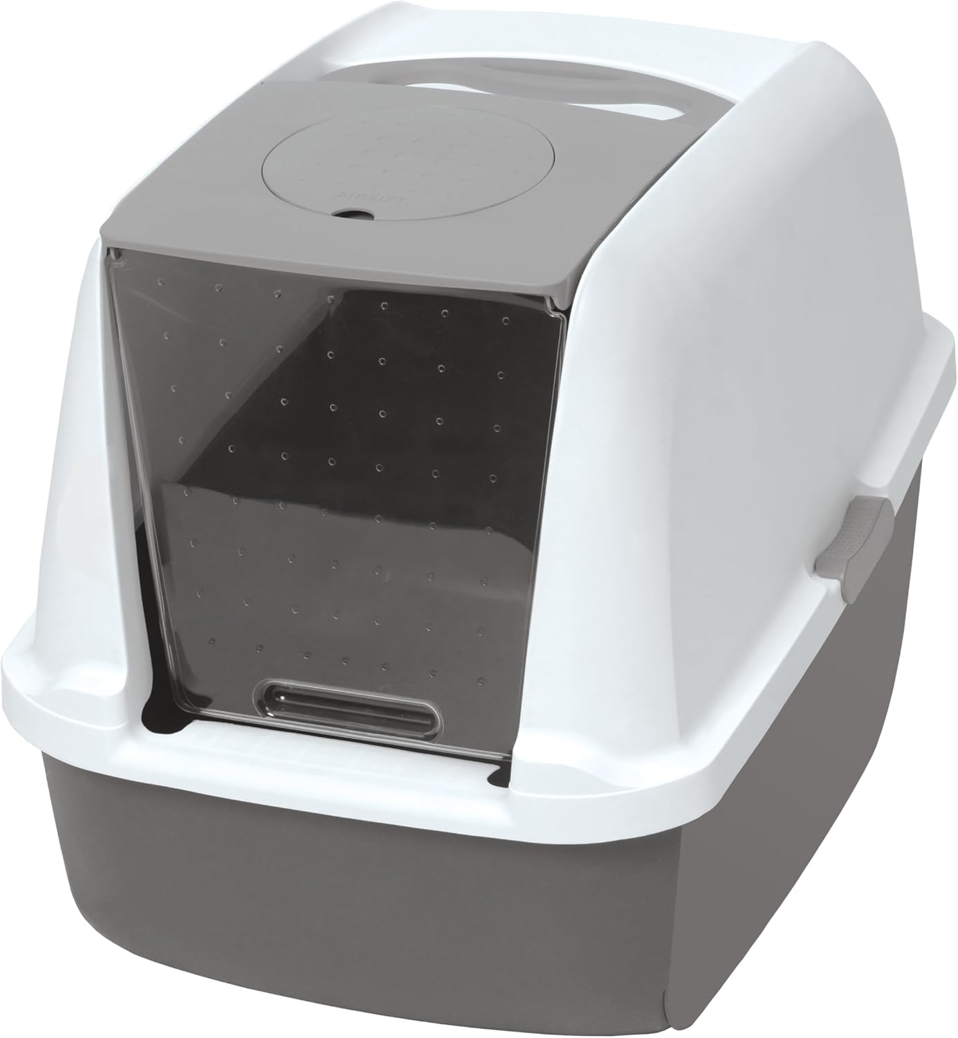 BowLift | PetHome XL Cat Litter Box – Extra Large Covered Litter Tray with Odor Control
