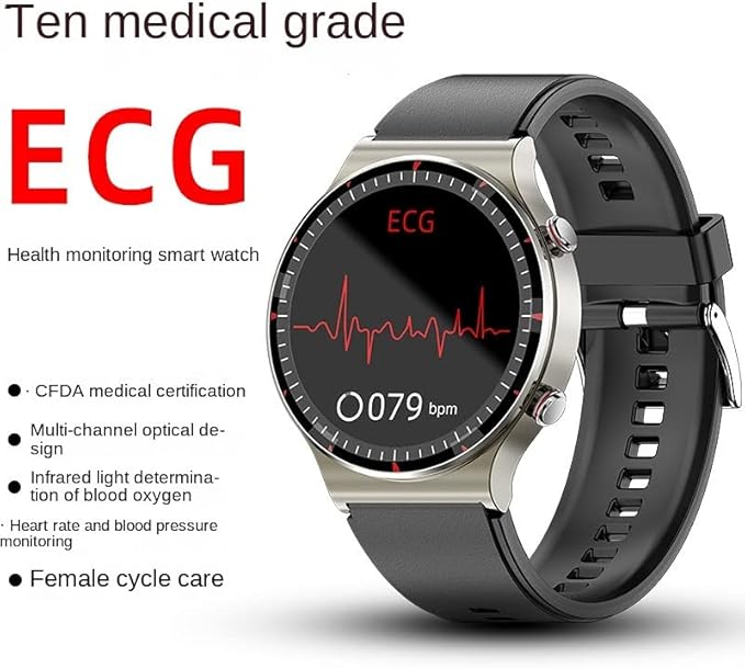 BowLift | CardioSense – Medical ECG Smartwatch with Osram Sensor & 24/7 Health Monitoring