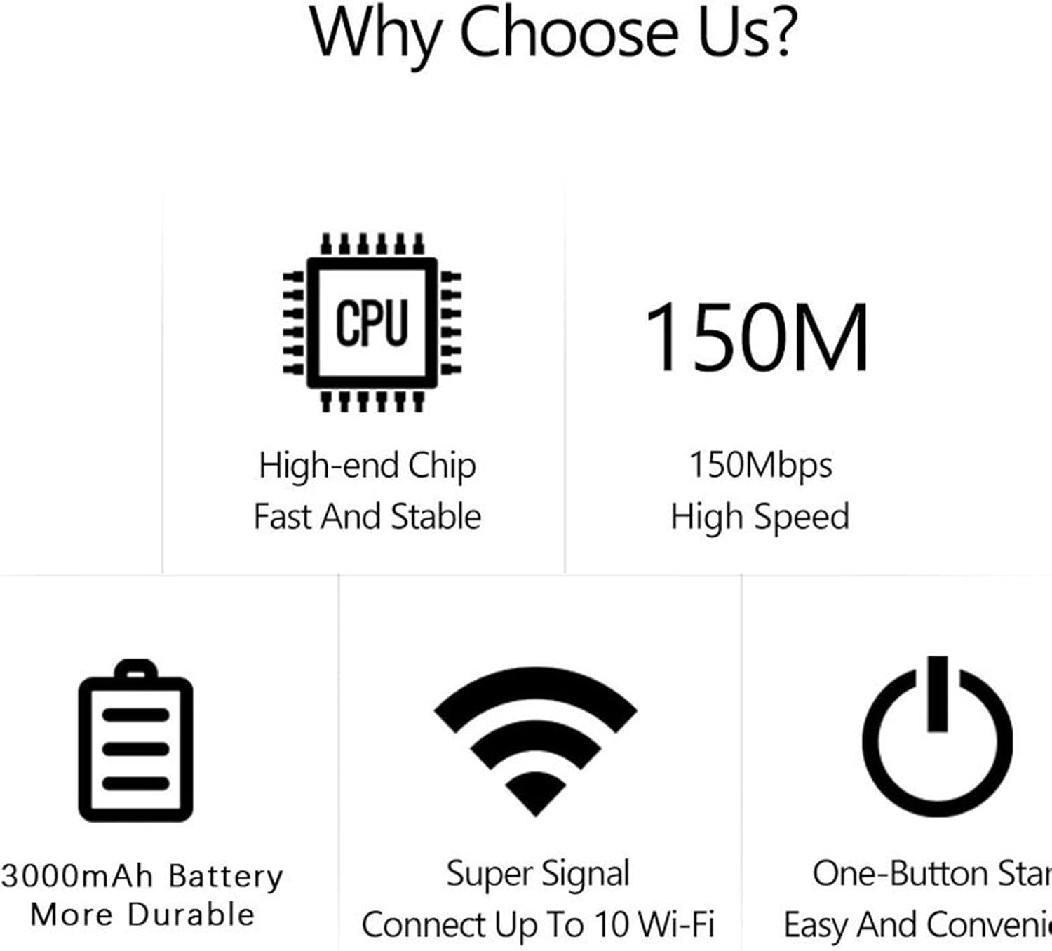 BowLift | 4G LTE USB WiFi Hotspot Modem with 300Mbps Speed and 3000mAh Battery – Netvora