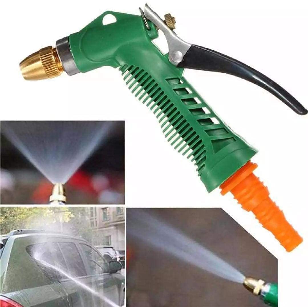 BowLift | Adjustable high-pressure garden hose nozzle with copper head