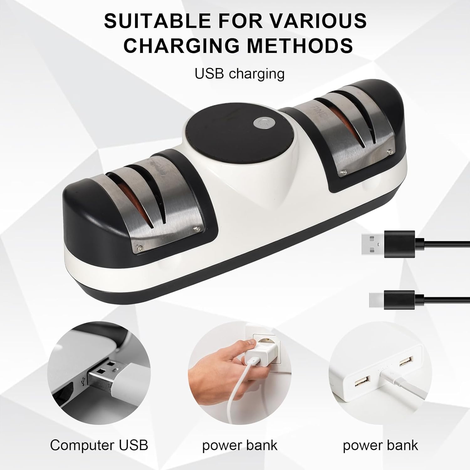 BowLift | Electric Knife Sharpener with 3 Speeds & LED Display – EdgeMaster