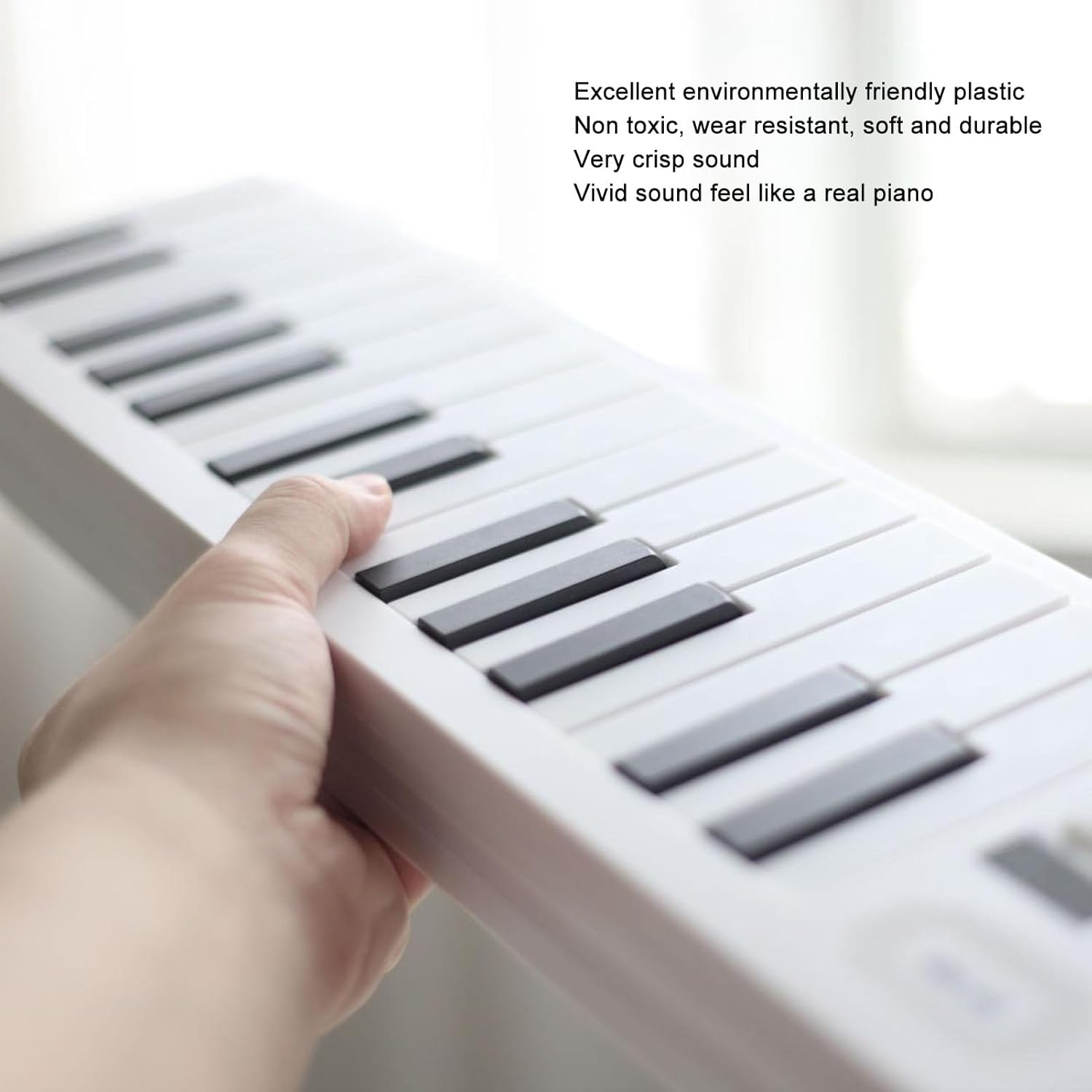 BowLift | 61-Key Foldable Digital Piano with Recording and Playback – Meliora