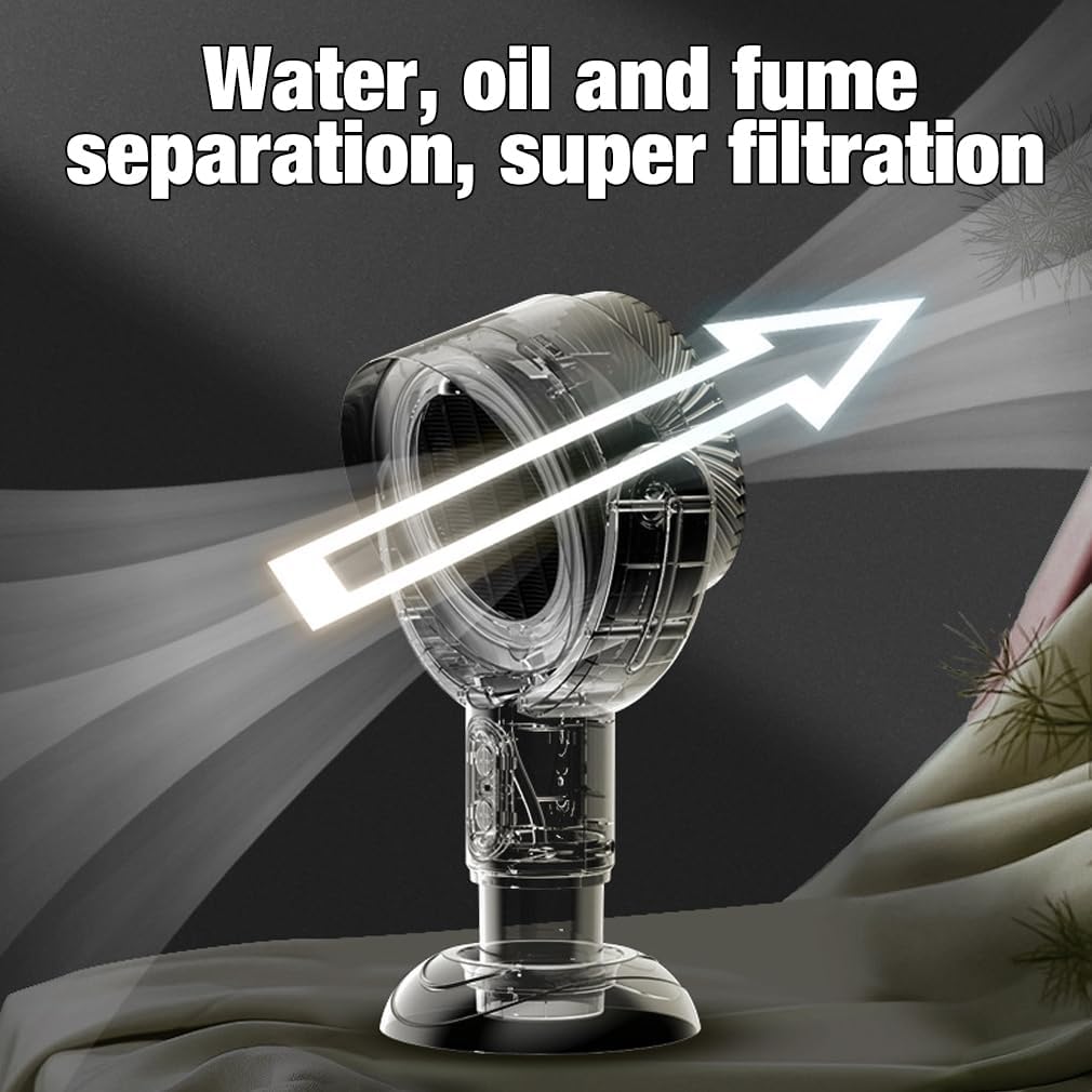 BowLift | AetherVent™ | Portable Range Hood | Powerful Rechargeable Kitchen Exhaust Fan | Ideal for Any Space & Cooking Needs