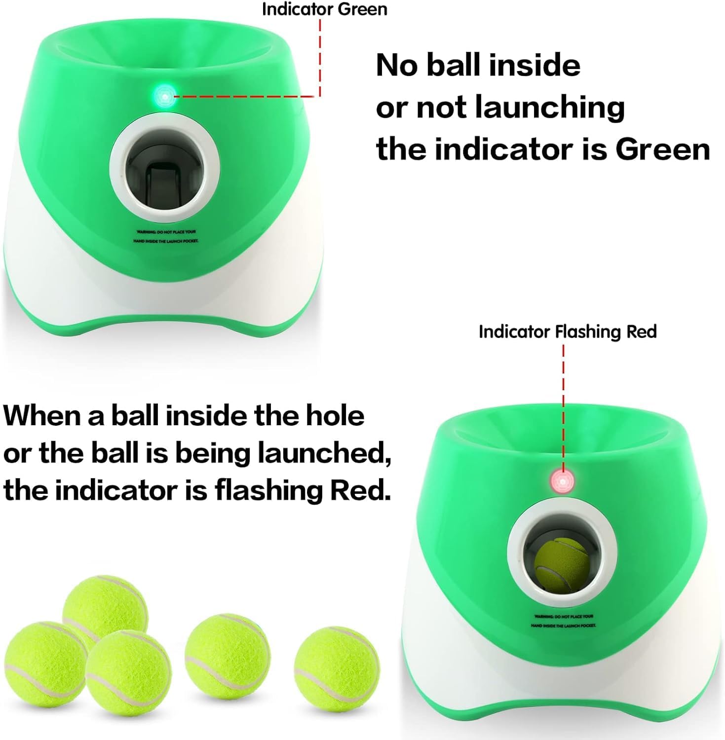 BowLift | Automatic Dog Ball Launcher – 3 Distance Settings for Endless Fetch Fun