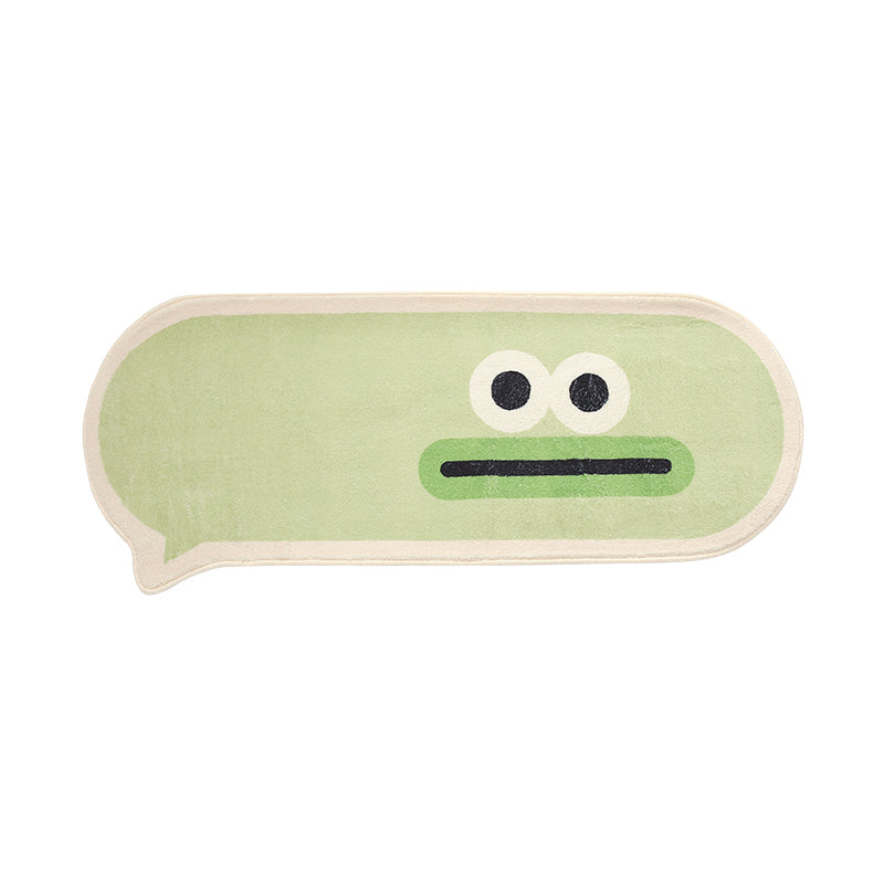 BowLift | Home Bedroom Oval Plush Rug – Cozy and Creative Bedside Carpet