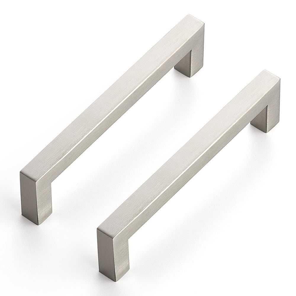 BowLift | Kitchen cabinet pulls brushed nickel stainless steel cabinet handles