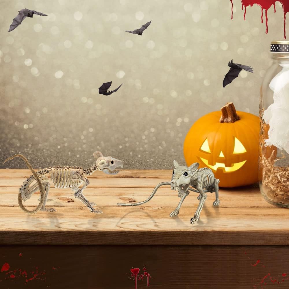 BowLift | Wall Art Hanging Skeleton Bat Ornament