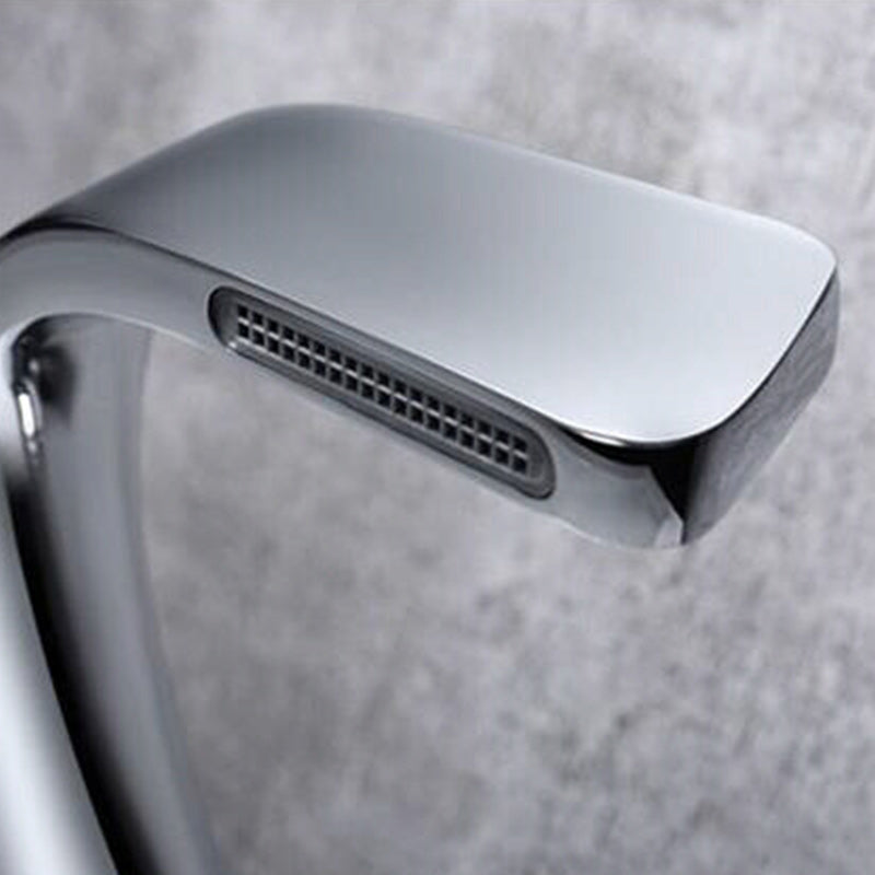 BowLift | Contemporary Container Copper Brass Knob Handle Low Arch Container Faucet