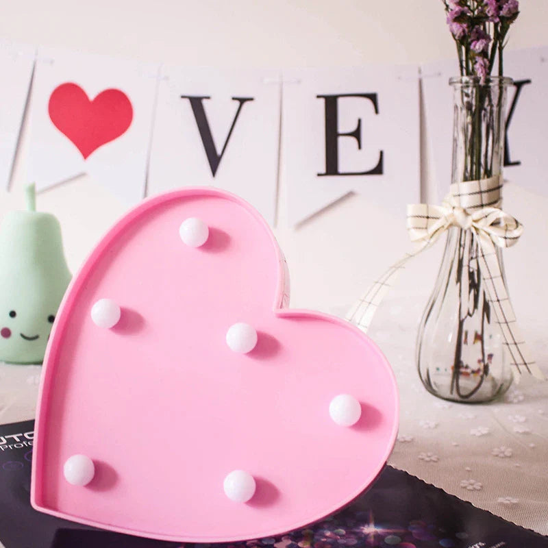 BowLift | LED letters, numbers, and symbols – luminous decoration with warm white light for parties and living spaces