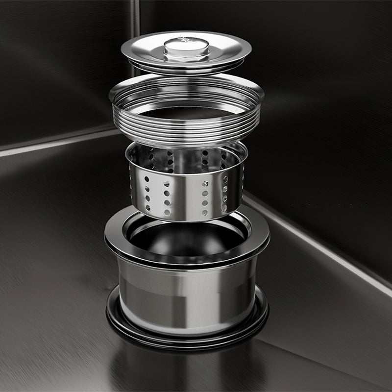 BowLift | Contemporary Sink Set Stainless Steel Friction Resistant Sink Set for the Kitchen