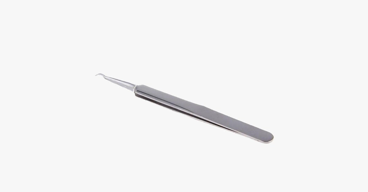 BowLift | Safe use of blackhead remover tweezers - Provides precise grip on the blackheads without damaging the skin