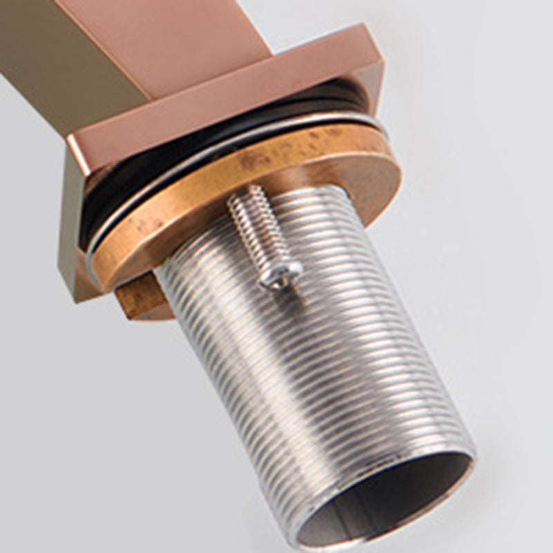 BowLift | Modern Bathroom Sink Faucet Brass Knob Handle Low Arc Basin Faucet