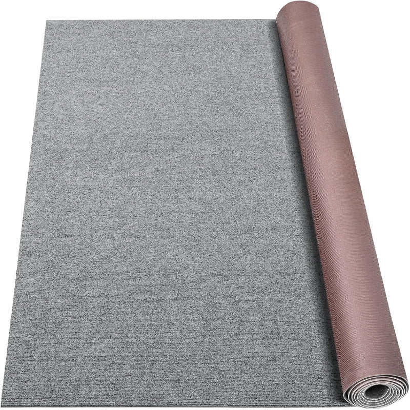 BowLift | Marine Carpet Smoke Gray 6 FT × 14 FT Boat Carpet 0.2" Thick with Water-Proof TPE Backing