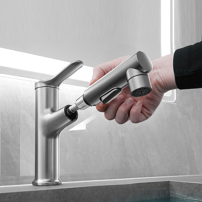 BowLift | Contemporary Single Color Faucet Low Arc Centerset Sink Faucet for Bathroom