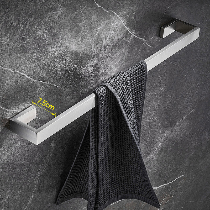 BowLift | Stainless Steel Bathroom Set 4-Piece Modern Style Simple Bathroom Accessory Set