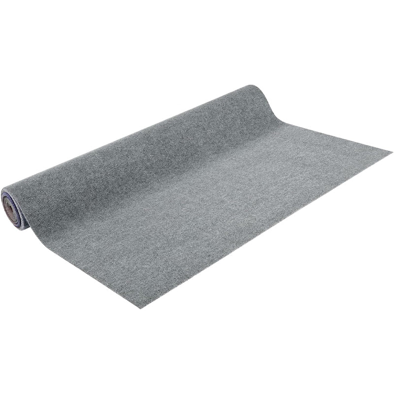 BowLift | Marine Carpet Smoke Gray 6 FT × 14 FT Boat Carpet 0.2" Thick with Water-Proof TPE Backing