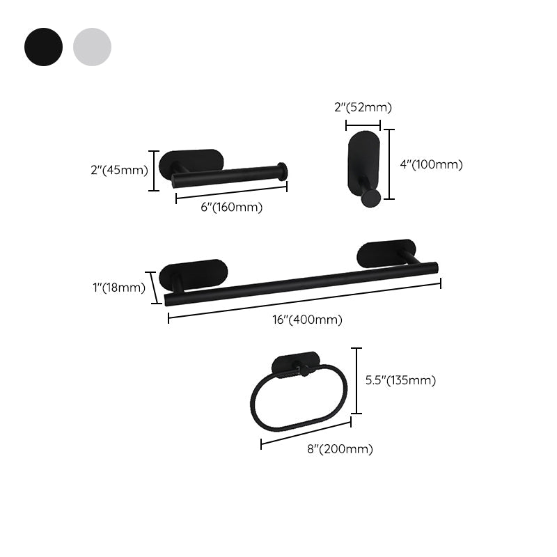 BowLift | Stainless Steel Bathroom Hardware Set Modern Minimalist Bathroom Hardware Set