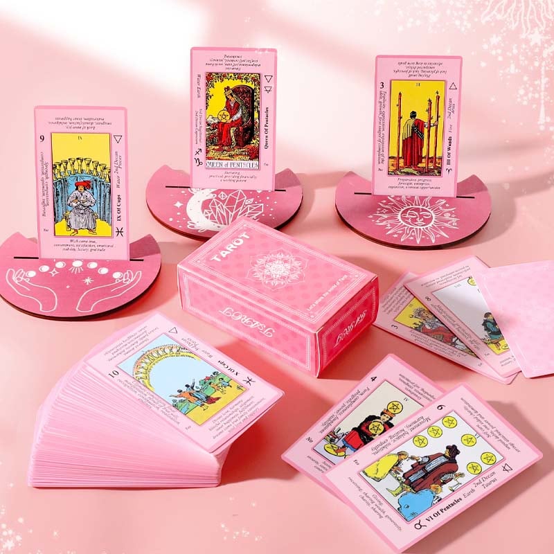 BowLift | Pink Tarot Card Deck Set