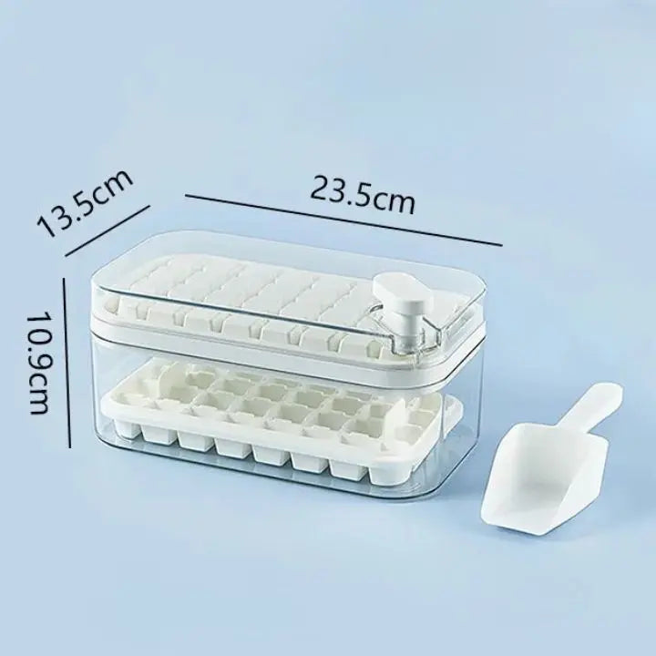 BowLift | 64-piece Silicone Ice Cube Set – with Lid & Scoop