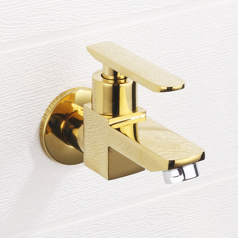 BowLift | Contemporary Wall-Mounted Bathroom Faucet Lever Handles Solid Brass Faucet